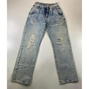 Vintage Marithe Francois Gibaud light Blue Denim 5